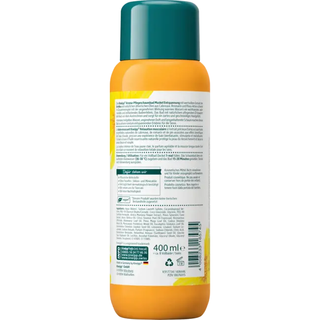 Kneipp Schuimbad Spierontspanning 400 ml