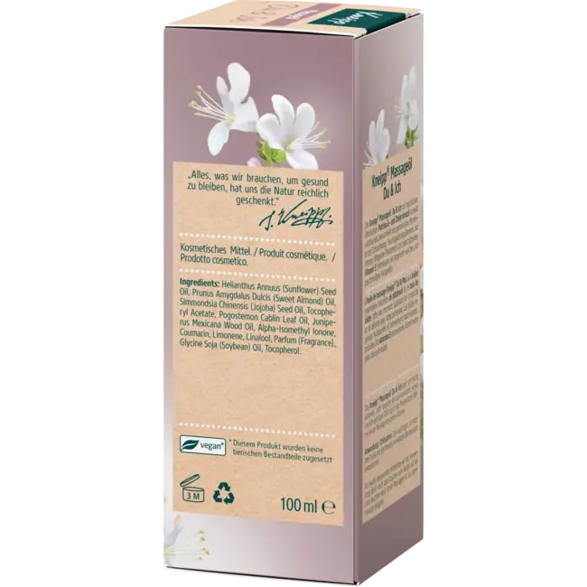 Kneipp Massageolie Jij & Ik 100 ml