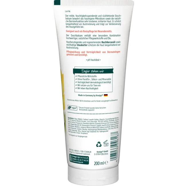 Kneipp Douchebalsem Teunisbloem 200 ml