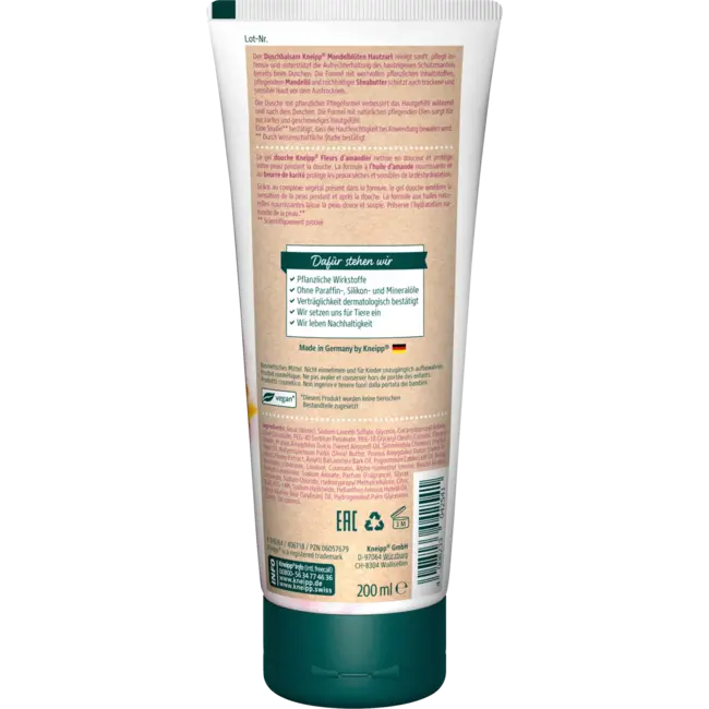 Kneipp Crème Douche Amandelbloesem Huidtype 200 ml
