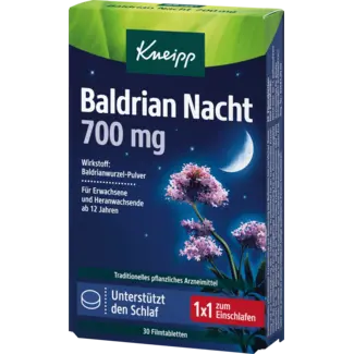 Kneipp Kneipp Valeriaan Nacht, 700 mg tabletten