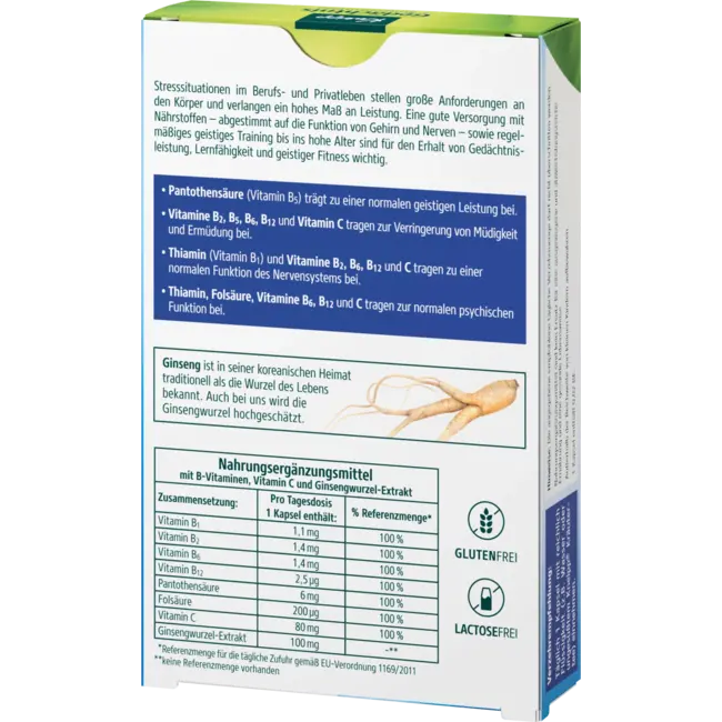 Kneipp Geheugen + Concentratie Capsules 30 St 15 g