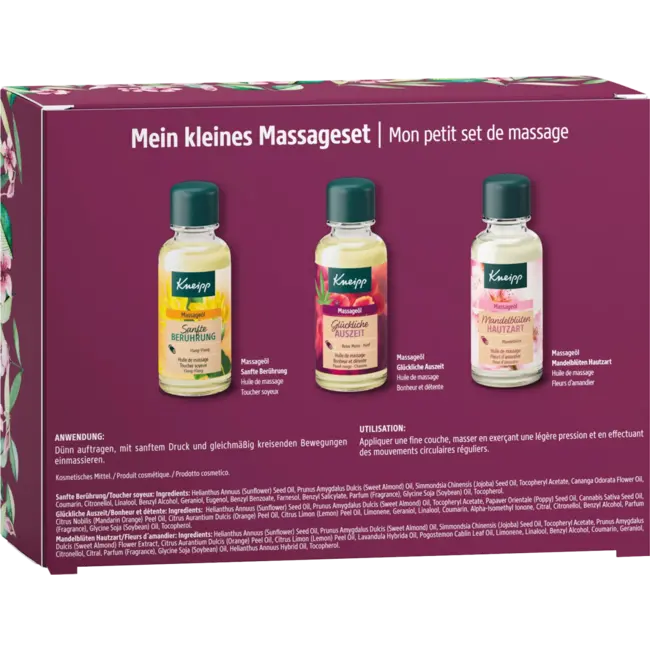 Kneipp Cadeauset Mijn Kleine Massageset 3dlg 1 St