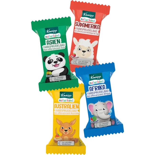 Kneipp Naturkind Kinderbadadditief Bubbelbad Wereldreis 20 g