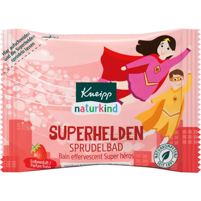 Kneipp Naturkind Kinderbadadditief Superhelden Bubbelbad 80 g