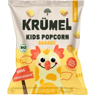 KRÜMEL KRÜMEL Kindersnack Popcorn Banaan, Vanaf 3 Jaar