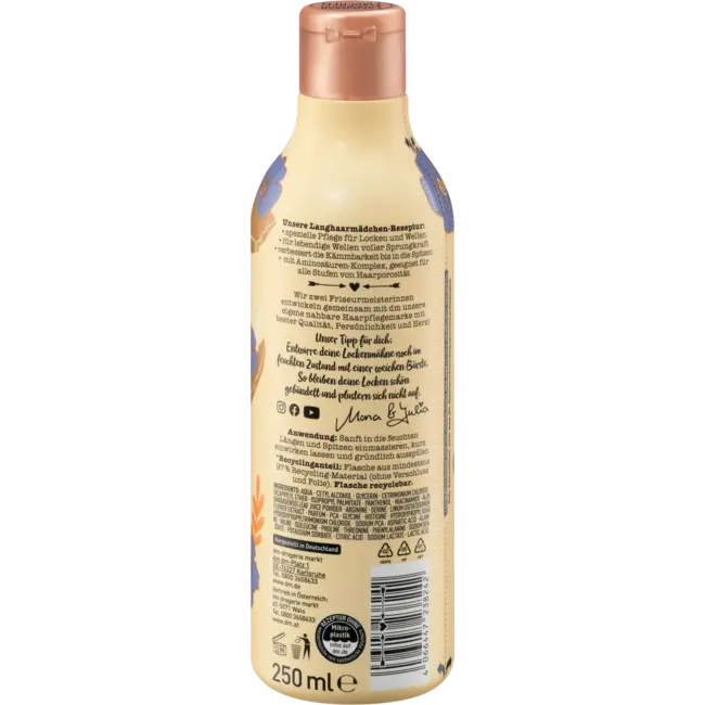 Langhaarmädchen Conditioner Mooie Krullen 250 ml
