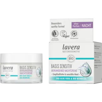 Lavera lavera Nachtcrème Basis Sensitief