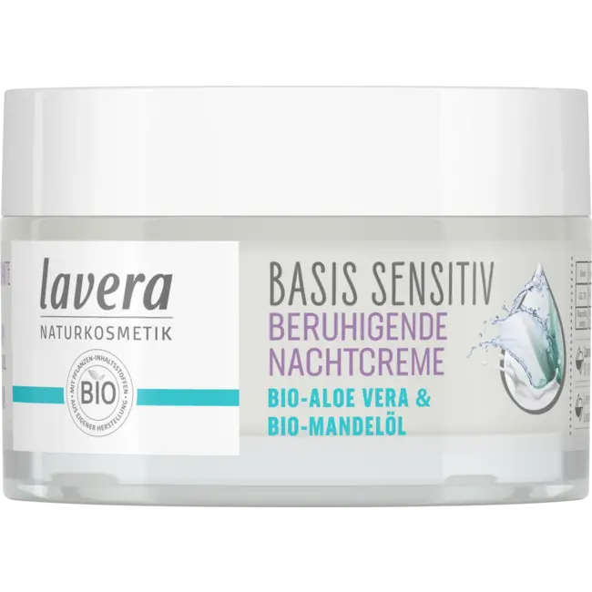 lavera Nachtcrème Basis Sensitief 50 ml