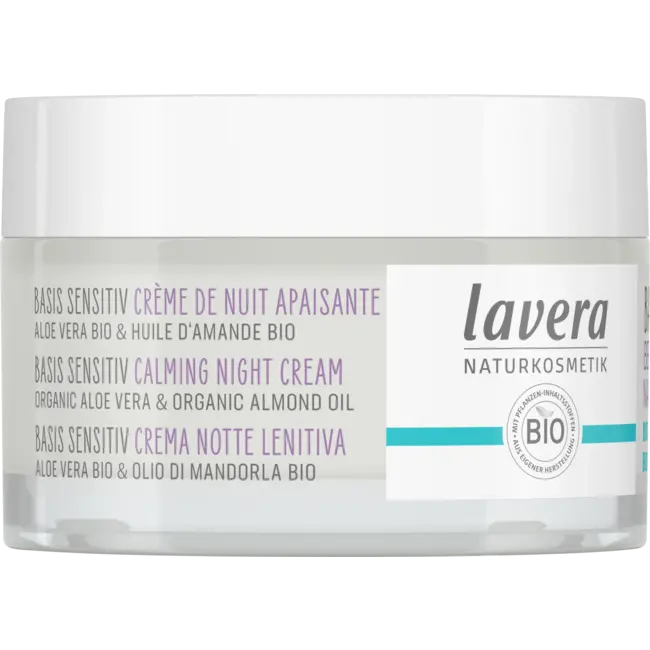 lavera Nachtcrème Basis Sensitief 50 ml