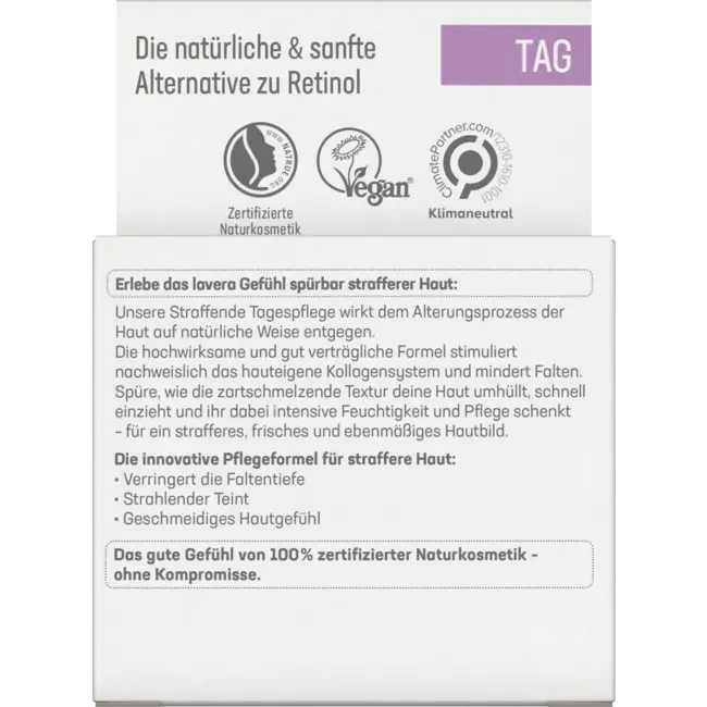 lavera Gezichtscrème Verstevigend 50 ml