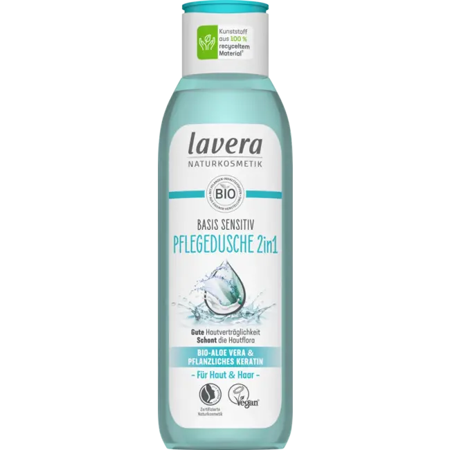 lavera Onderhoudsdouche Basis Sensitief 2in1 250 ml