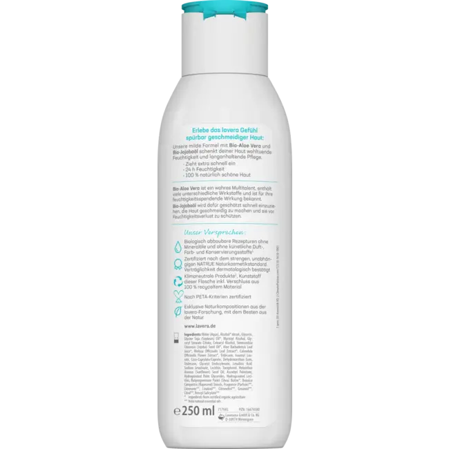 lavera Bodylotion Basis Sensitiv Express 250 ml