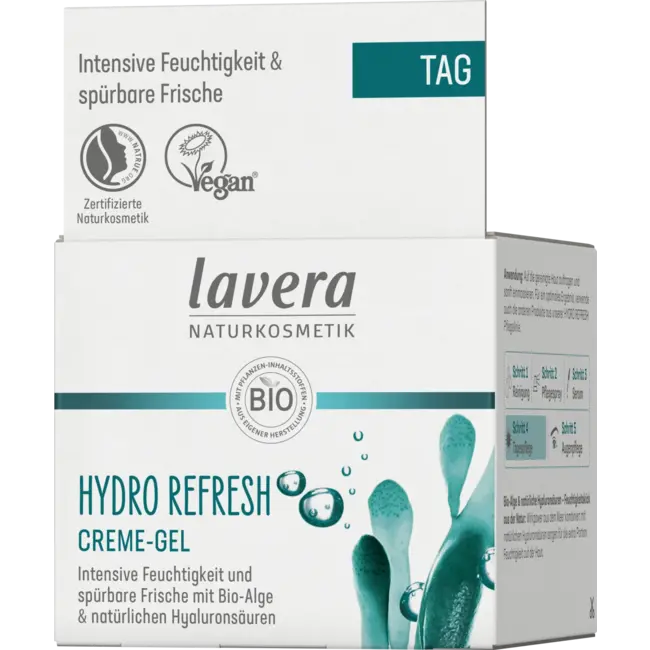lavera Gezichtscrème Gel Hydro Refresh 50 ml