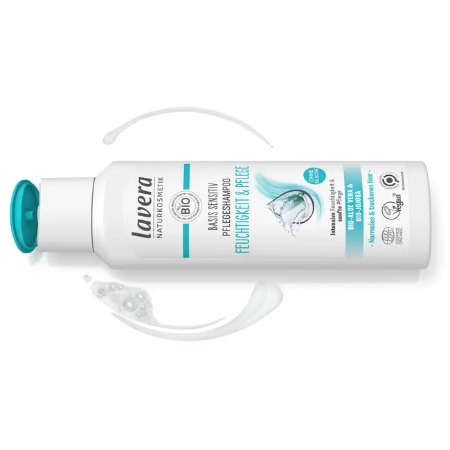 lavera Shampoo Basis Sensitief Vocht & Verzorging 250 ml
