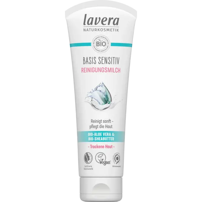 lavera Reinigingsmelk Basis Sensitief 125 ml