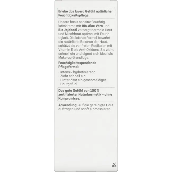 lavera Gezichtscrème Basis Sensitief Hydraterend 50 ml