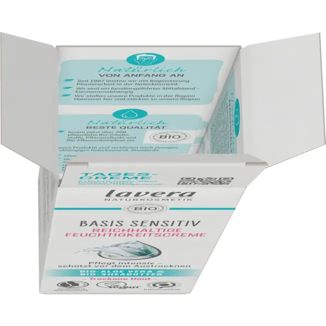 lavera Gezichtscrème Basis Sensitief Droge Huid 50 ml