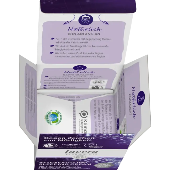 lavera Nachtcrème Re-energizing 50 ml