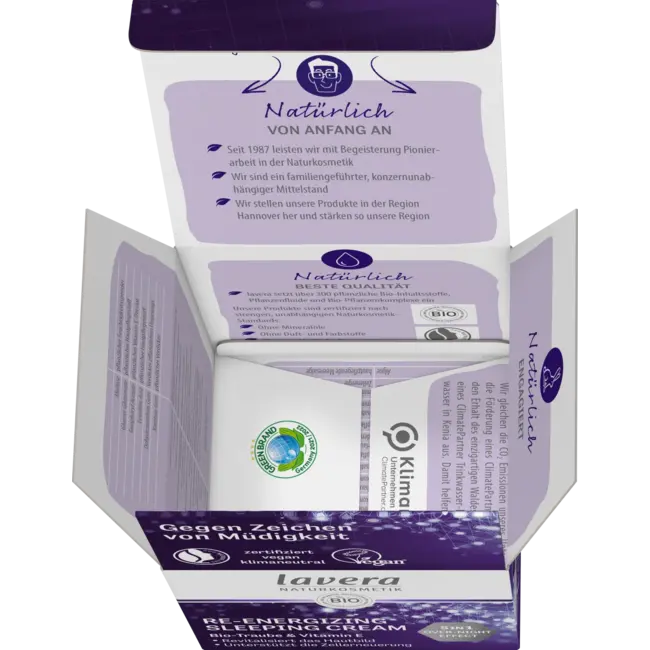 lavera Nachtcrème Re-energizing 50 ml