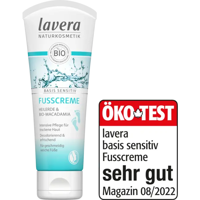 lavera Voetcrème Basis Sensitief 75 ml