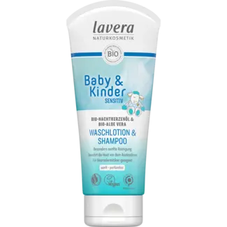 Lavera lavera Baby & Kinderen Waslotion & Shampoo Gevoelig