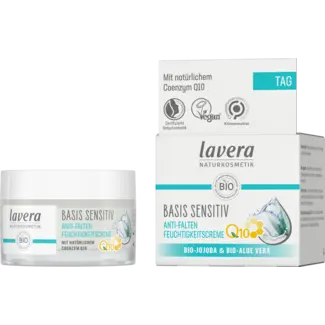 Lavera lavera Antirimpel Gezichtscrème Q10 Basis Sensitief