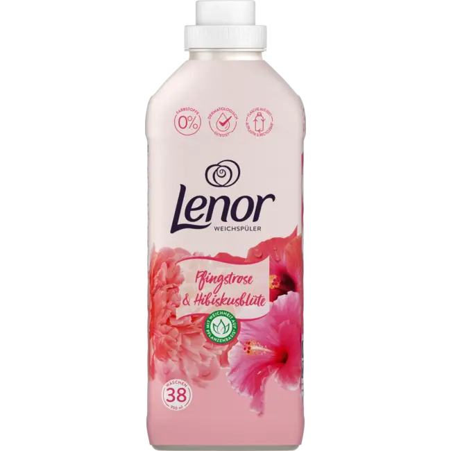 Lenor Wasverzachter Pioenroos & Hibiscusbloem 38WL 0.95L