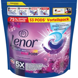 LENOR Lenor Kleurwasmiddel Pods Amethist 53 Wl