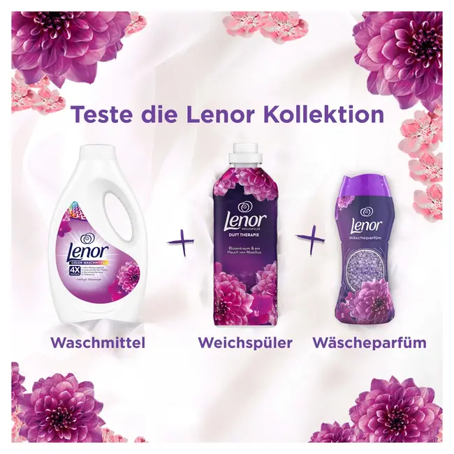Lenor Kleurwasmiddel Amethist Bloemendroom Vloeibaar 25 Wl