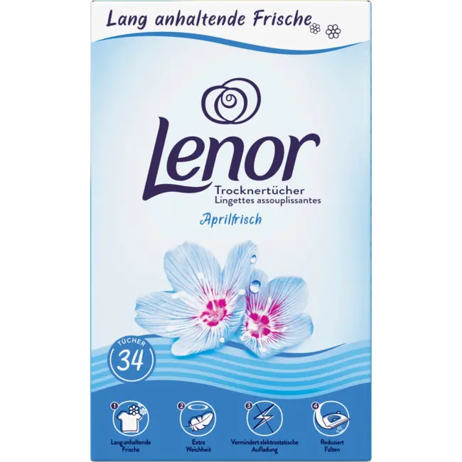 Lenor Droogdoeken Aprilfris 34 St