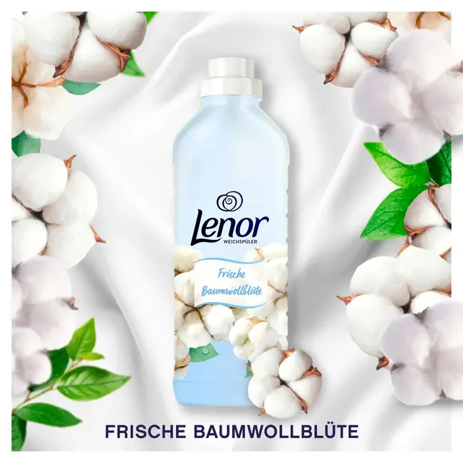 Lenor Wasverzachter Pure & Fresh Katoen Bloesem 38WL 0.95 l