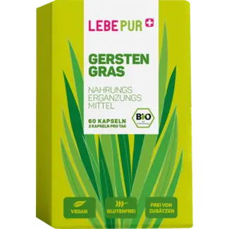 Lebepur Lebepur Gerstegras Capsules 60 St