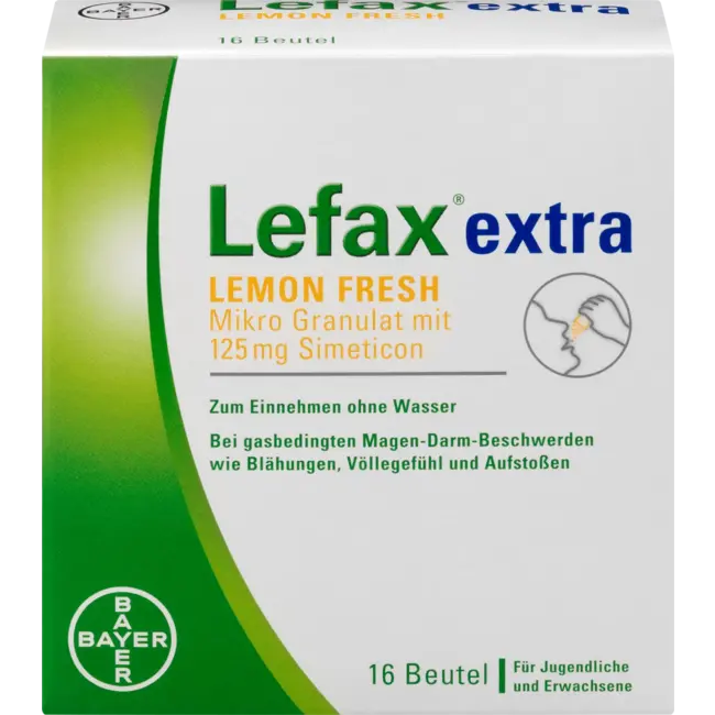 Lefax Extra Citroen Verse Granulaat 16 St