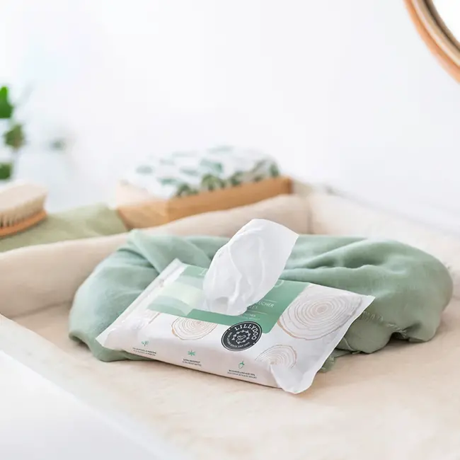 Lillydoo Natte Doekjes Groen (10x60 St.) 600 St