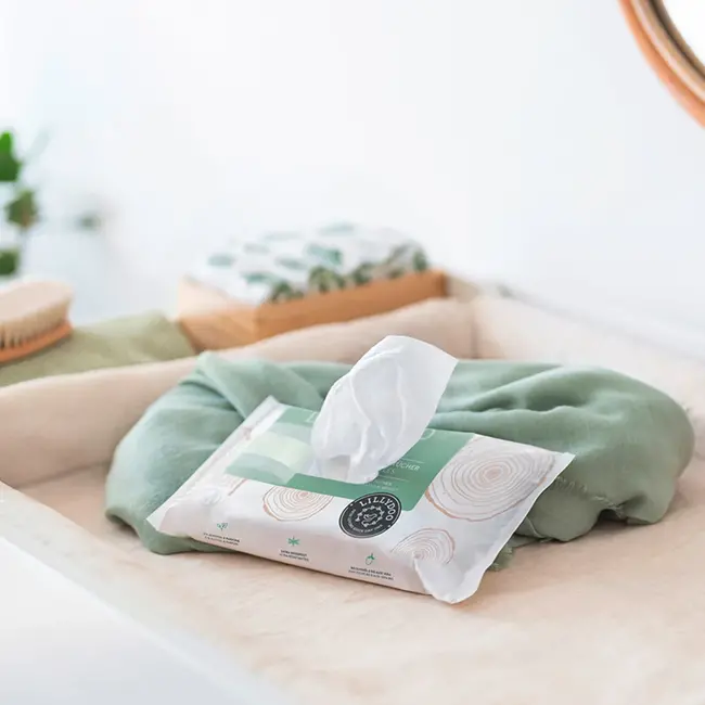 Lillydoo Natte Doekjes Green 60 St