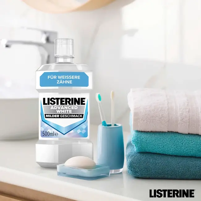 Listerine Mundspülung Advanced White 500 ml