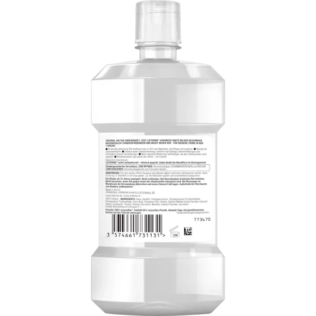 Listerine Mundspülung Advanced White 500 ml