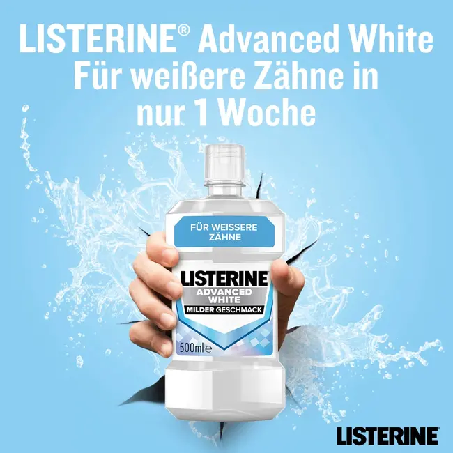 Listerine Mundspülung Advanced White 500 ml