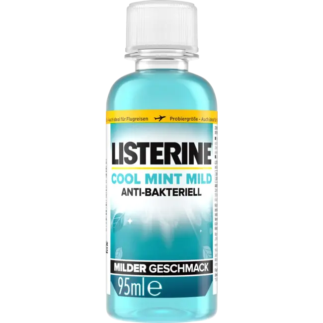 Listerine Mondspoeling Cool Mint Milde Smaak Travelsize 95 ml