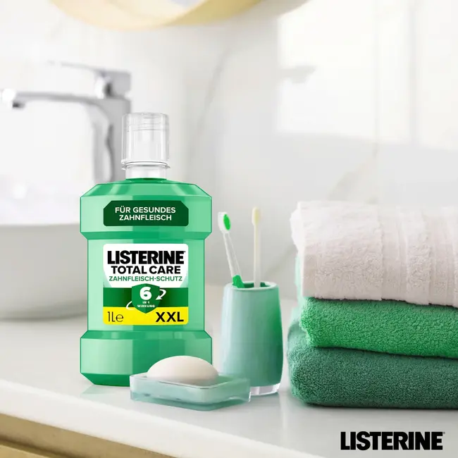Listerine Mondspoeling Total Care Tandvleesbescherming XXL Maat 1000 ml