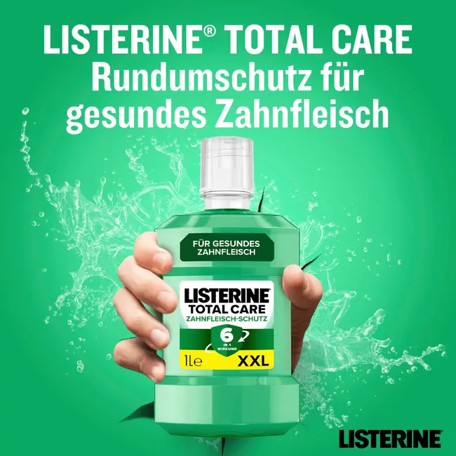 Listerine Mondspoeling Total Care Tandvleesbescherming XXL Maat 1000 ml