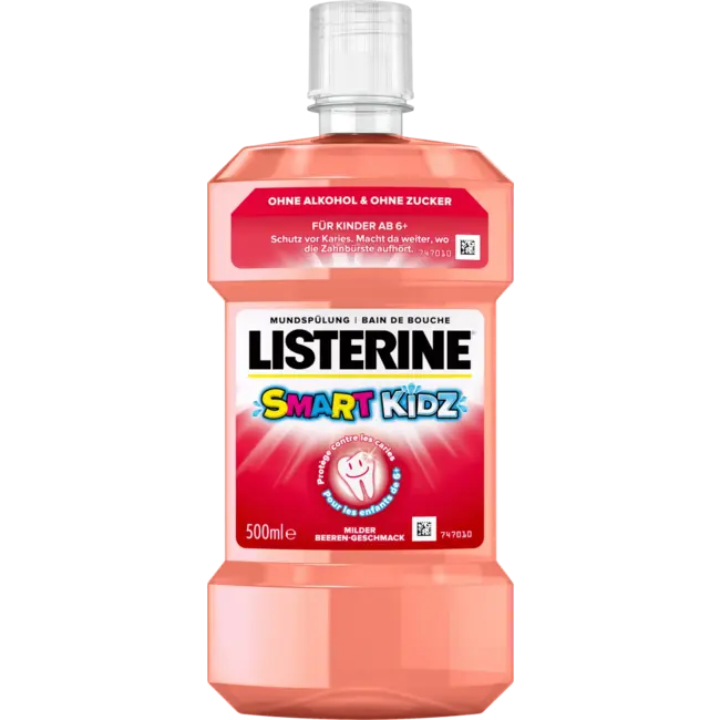 Listerine Mondspoeling Junior Smart Kidz, Vanaf 6 Jaar 500 ml