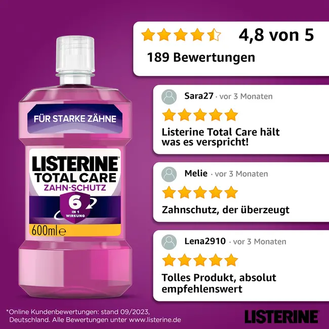 Listerine Mondspoeling Total Care Gebitsbescherming 500 ml
