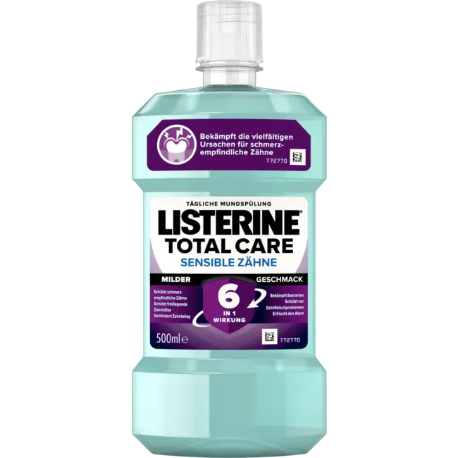 Listerine Mondspoeling Total Care Gevoelige Tanden 500 ml