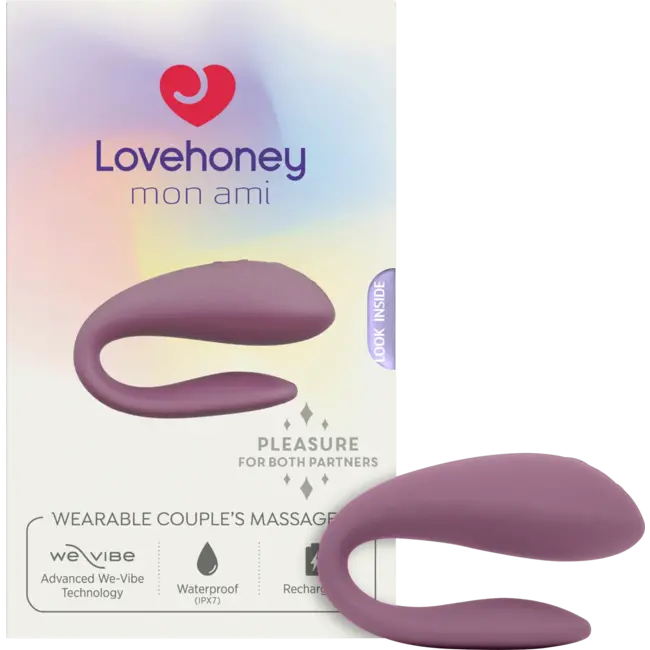 Lovehoney mon ami Paarvibrator Draagbare Massager Voor Koppels 1 St