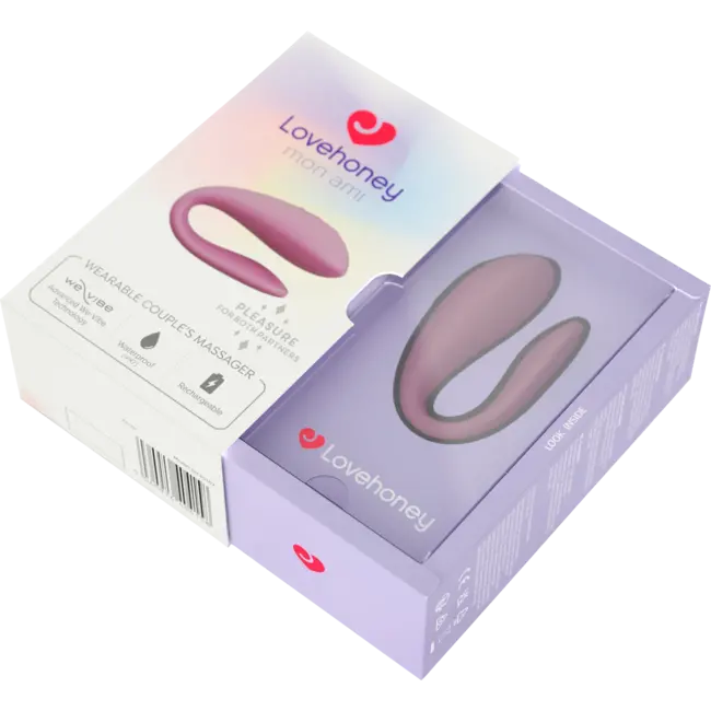 Lovehoney mon ami Paarvibrator Draagbare Massager Voor Koppels 1 St