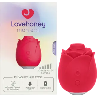 Lovehoney mon ami Lovehoney mon ami Auflegevibrator Pleasure Air Rose