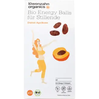 Löwenzahn Organics Löwenzahn Organics Energy Balls Voor Borstvoeding Met Dadel & Abrikoos