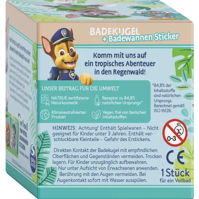 Mabyen Kinderbadadditief Badbal Paw Patrol 1 St